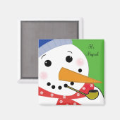 Aimant C'est Magical Snowman (Recto/Verso)