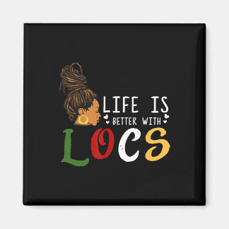 Aimant C'est mieux avec la fille de Loc'd Dreadlocks Blac