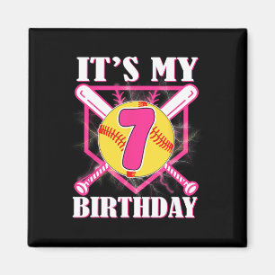 Aimant C'est mon 7e anniversaire 7 ans Anniversaire Softl