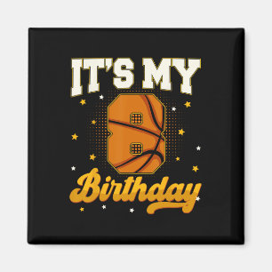 Aimant C'est mon 8e anniversaire Sketll Boy 8 ans Cadeaux