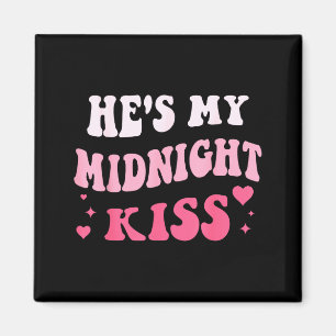 Aimant Cest mon baiser de minuit disant Couple romantique