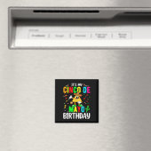 Aimant C'est mon Cinco De Mayo Anniversaire Funny Cinco D (In Situ (Lave-vaisselle))