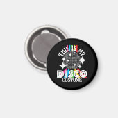 Aimant C'est mon costume de disco - Soirée funky des anné (Recto/Verso)