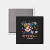 Aimant C'est Ok Pour Être Différent - Panda de Sensibilis (Recto/Verso)