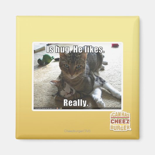 Aimant C'est serré. Il aime. (Devant)