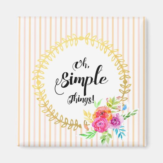 Aimant C'Est Simple ! (Devant)