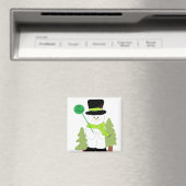 Aimant C'est un bonhomme de neige magique (In Situ (Lave-vaisselle))