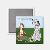 AIMANT C'EST UN DOGLEG GAUCHE (Recto/Verso)