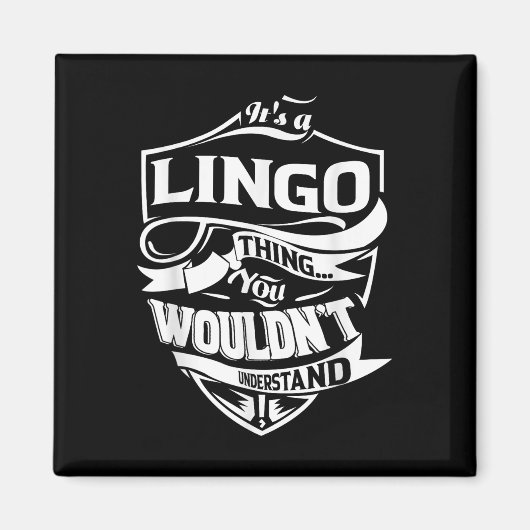 Aimant C'Est Un Don De Chose Lingo (Devant)