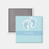 Aimant C'est un Garçon enregistrer l'aimant de date (Recto/Verso)