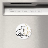 Aimant C'est un logo de zone grise - 2 (In Situ (Lave-vaisselle))