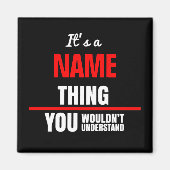 Aimant C'est un nom que vous ne comprendriez pas (Devant)