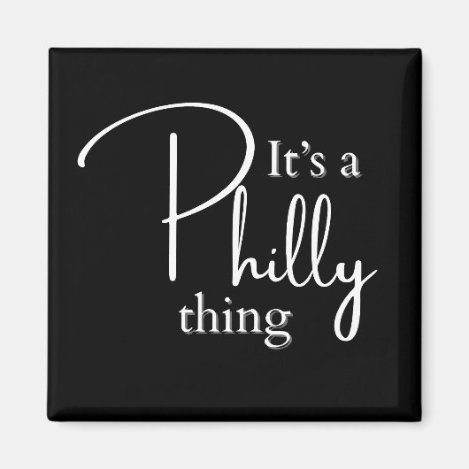 Aimant C'est un réfrigérateur Philly Thing (Devant)