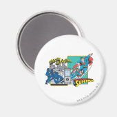 Aimant C'est un travail pour � Superman 2 (Recto/Verso)