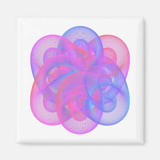 Aimant C'est une belle figure géométrique. (Devant)