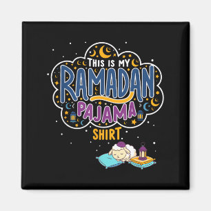 Aimant C'est une chemise de pyjama ramadan mouton drôle e