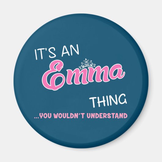 Aimant C'est une chose Emma que vous ne comprendriez pas (Devant)