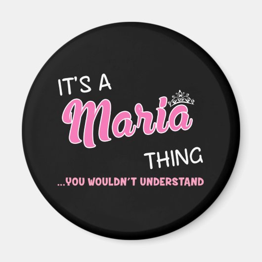 Aimant C'est une chose Maria que vous ne comprendriez pas (Devant)