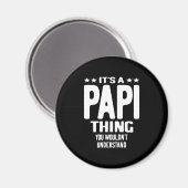 Aimant C'est une chose papi | Cadeau Père (Recto/Verso)