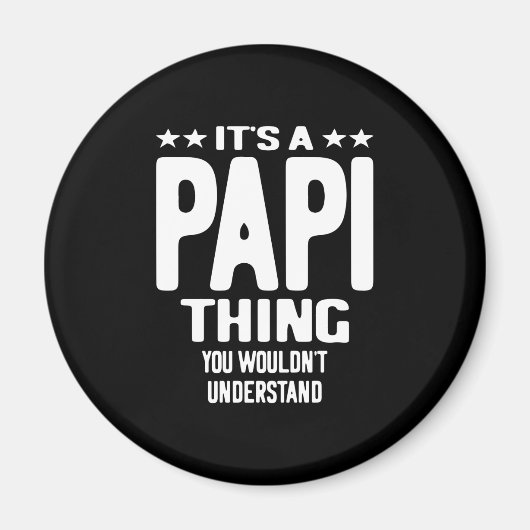 Aimant C'est une chose papi | Cadeau Père (Devant)