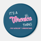 Aimant C'est une chose Veronica que vous ne comprendriez  (Devant)