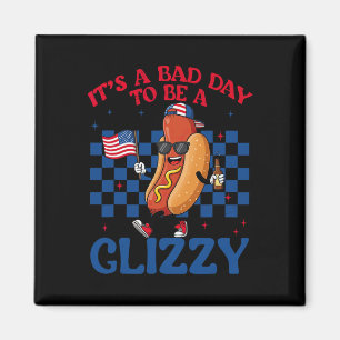Aimant C'est une mauvaise journée pour être un hot-dog Gl