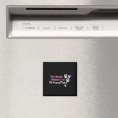 Aimant Cet être humain appartient à une princesse Pooch (In Situ (Lave-vaisselle))