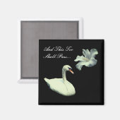 Aimant Cet Inspirationnel De Fleur De Cygne De Passage Tr (Recto/Verso)