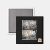 Aimant C'était Fluffy (Recto/Verso)