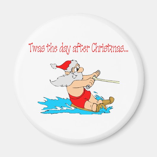 Aimant C'Était Le Jour Après Noël (Devant)