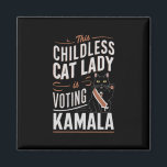 Aimant Cette dame aux chats sans enfants vote Kamala<br><div class="desc">Cette dame aux chats sans enfants vote Kamala</div>