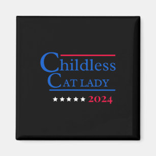 Aimant Cette Femme Sans Enfant Vote Kamala-harris 20