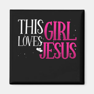 Aimant Cette fille aime Jésus-Christ Femmes foi