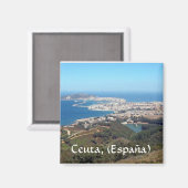 Aimant Ceuta (Espagne) (Recto/Verso)