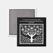 Aimant Ceux qui font fleurir l'âme (Recto/Verso)
