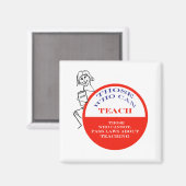 Aimant Ceux qui peuvent enseigner 2 (Recto/Verso)