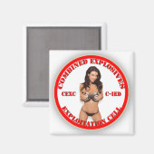 Aimant CEXC Cellule d'exploitation combinée d'explosifs C (Recto/Verso)