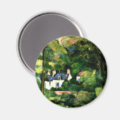 Aimant Cezanne - Maisons dans la verdure-1881 (Recto/Verso)