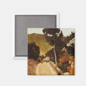 Aimant Cezanne - Route en Provence, (Recto/Verso)