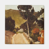 Aimant Cezanne - Route en Provence, (Devant)