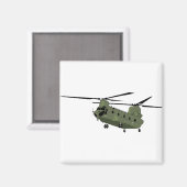 Aimant CH-47 Chinook (Recto/Verso)
