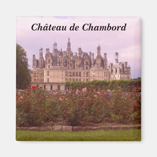 Aimant Ch�teau de Chambord - (Devant)