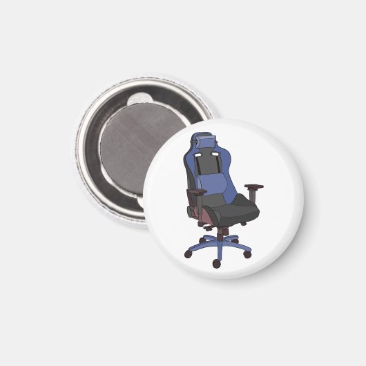 Aimant Chaise de jeu (Recto/Verso)