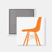 Aimant Chaise latérale en plastique moulé Eames (Recto/Verso)