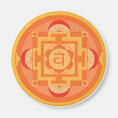 Aimant Chakra Mandala (Devant)
