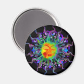 Aimant Chakra Sun (Recto/Verso)