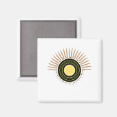 Aimant Chakras Cercle Concentration Méditation (Recto/Verso)