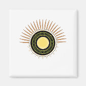 Aimant Chakras Cercle Concentration Méditation (Devant)