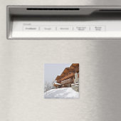 Aimant chalet de station de ski (In Situ (Lave-vaisselle))