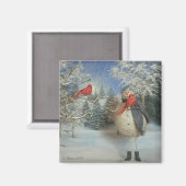 Aimant Chaleur avec amis (Recto/Verso)